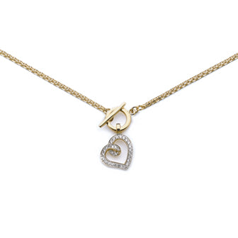 Heart Attached Necklace - Fifi Ange