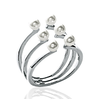 6 Pearls Ring - Fifi Ange