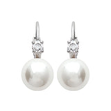 Pearl Closed Earrings - Fifi Ange