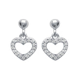 Heart Earrings - Fifi Ange