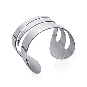 Silver Cuff Bangle - Fifi Ange