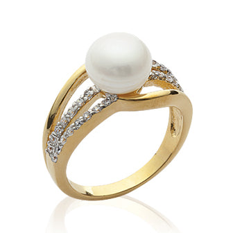 Gold Split Ring - Fifi Ange