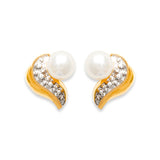 Papaya Pearl Earrings - Fifi Ange