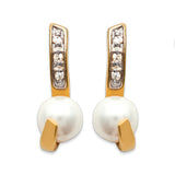 Captured Pearl Earrings - Fifi Ange