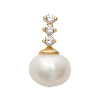 Pearl Bottle Pendant - Fifi Ange