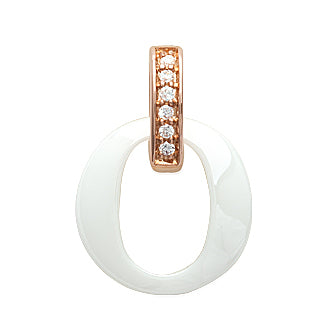 White O Pendant - Fifi Ange