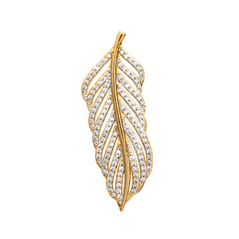 Feather Pendant - Fifi Ange