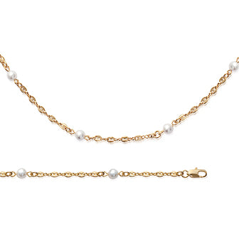 Pearls Chain Bracelet - Fifi Ange