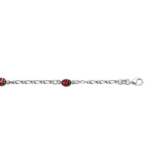 Ladybirds in a Line Bracelet - Fifi Ange