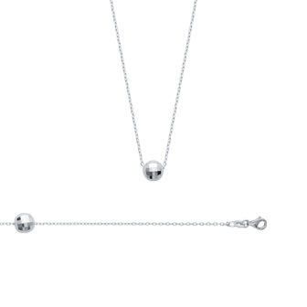 Ball on a Chain3 Necklace - Fifi Ange