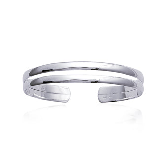 Silver Parallel Bracelet - Fifi Ange