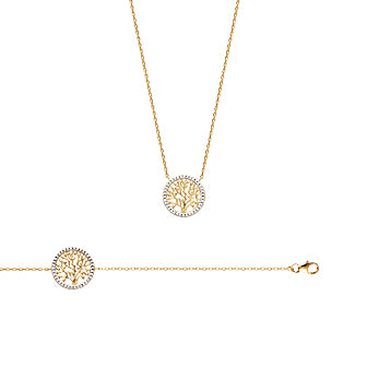 Circle of Intrigue Necklace - Fifi Ange